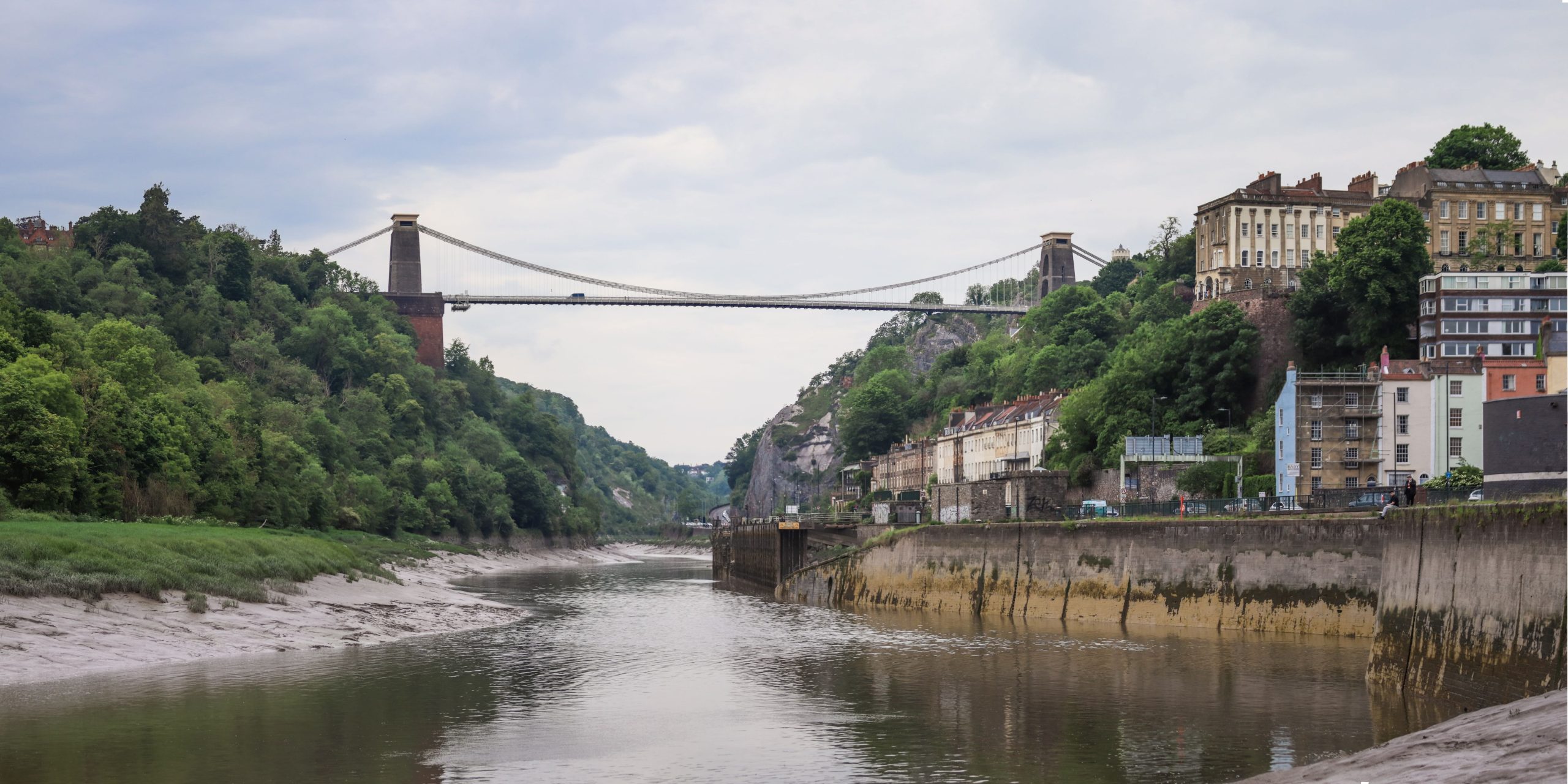Clifton Suspension Bridge spanning the Avon Gorge in Bristol, England